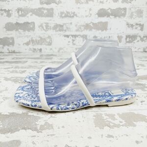 Dolce Vita Blue and White Sandals